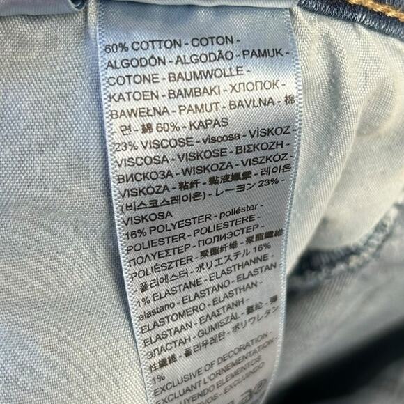 Levi’s 725 High Rise Bootcut Cotton Blend 5 Pocket Medium Wash Jeans Womens 33 - Picture 5 of 6